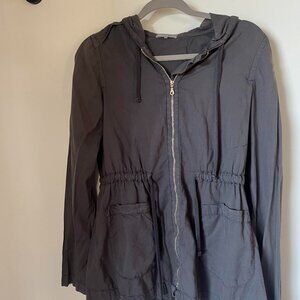 James Perse Zip-Up Hoodie